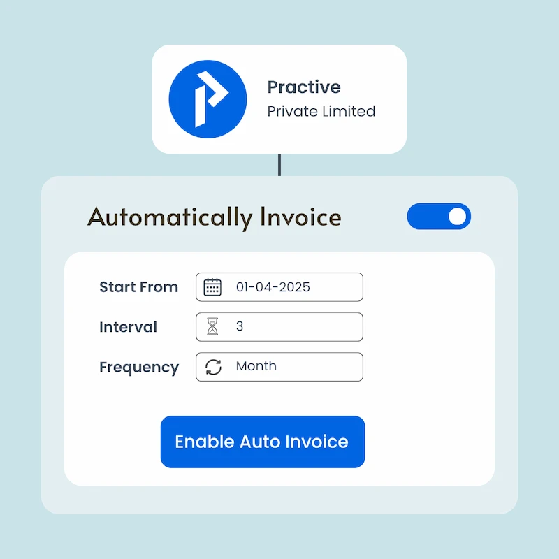 Auto Invoicing