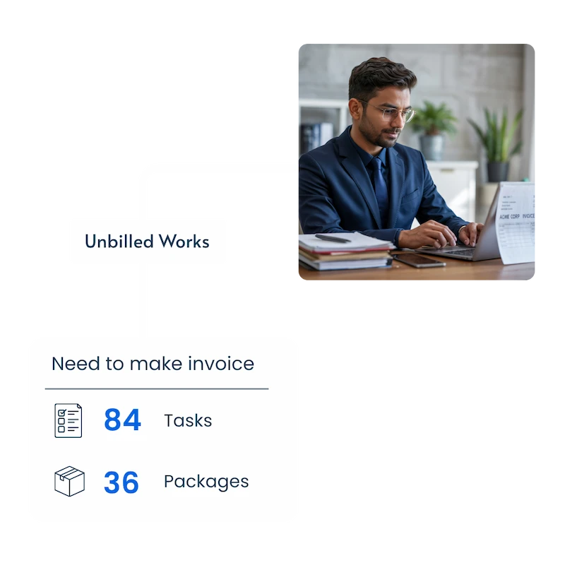 Unbilled Task Indicator